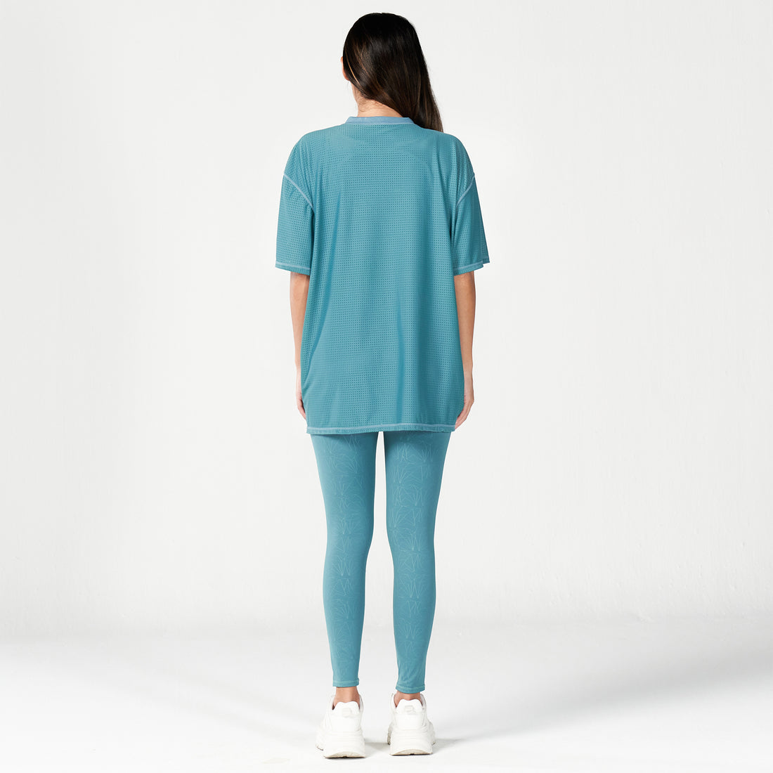 Mesh Reversible Tee - Hydro